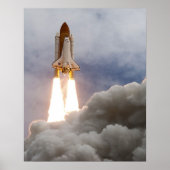 Space Shuttle Atlantis Poster (Vorne)