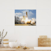 Space Shuttle Atlantis Poster (Küche)