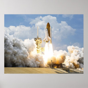 Space Shuttle Atlantis Poster