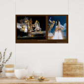 Space Shuttle Atlantis Poster (Küche)