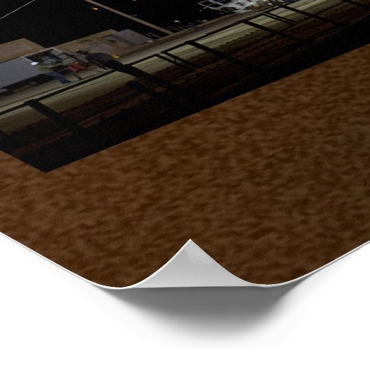 Space Shuttle Atlantis Poster (Ecke)