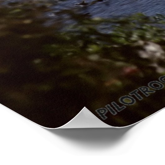 Space Shuttle Atlantis Poster (Ecke)