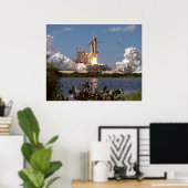 Space Shuttle Atlantis Poster (Heimbüro)