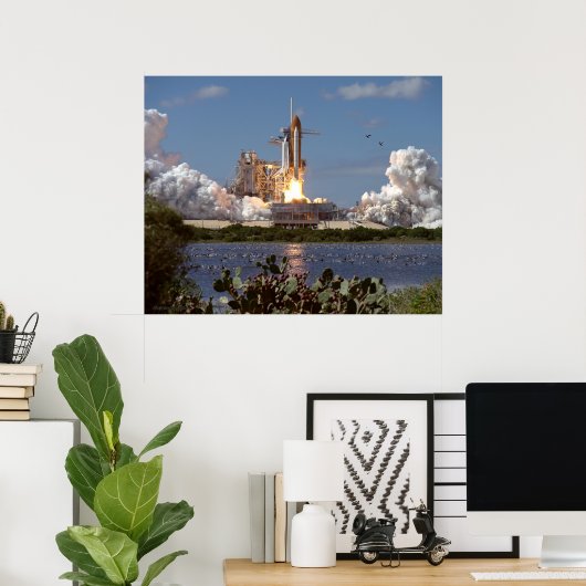 Space Shuttle Atlantis Poster (Heimbüro)