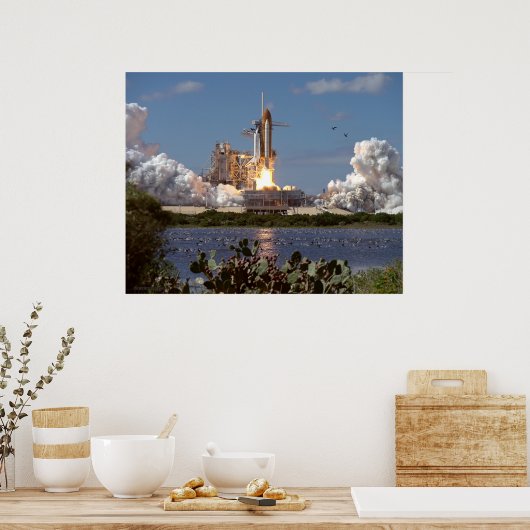 Space Shuttle Atlantis Poster (Küche)