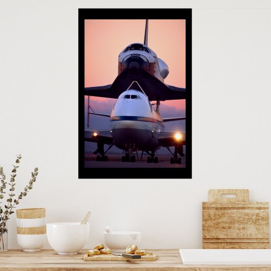 Space Shuttle Atlantis Poster (Küche)