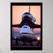 Space Shuttle Atlantis Poster (Vorne)