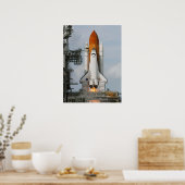Space Shuttle Atlantis Poster (Küche)