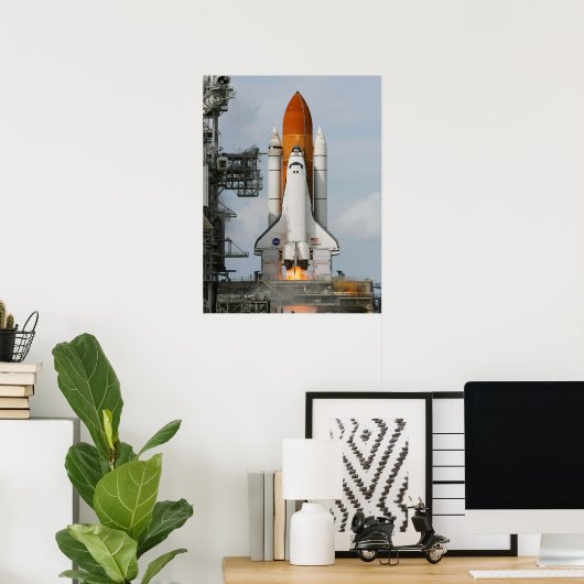 Space Shuttle Atlantis Poster (Heimbüro)