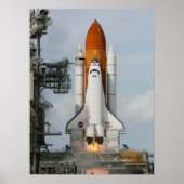 Space Shuttle Atlantis Poster (Vorne)