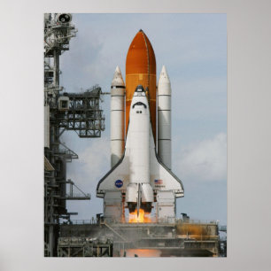 Space Shuttle Atlantis Poster