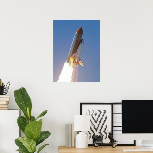 Space Shuttle Atlantis Poster (Heimbüro)