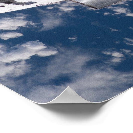 Space Shuttle Atlantis Poster (Ecke)