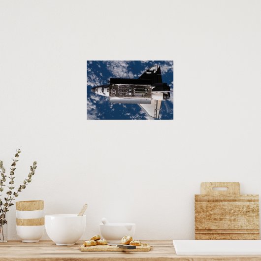 Space Shuttle Atlantis Poster (Küche)
