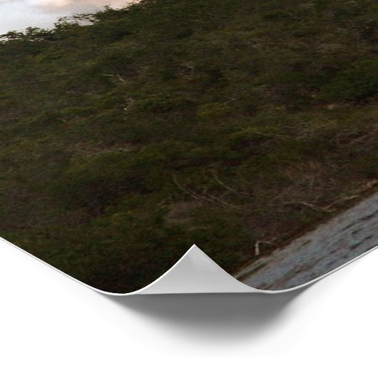 Space Shuttle Atlantis Poster (Ecke)