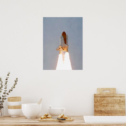 Space Shuttle Atlantis Poster (Küche)