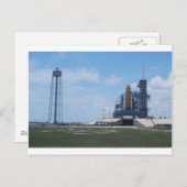 Space Shuttle Atlantis Postkarte (Vorne/Hinten)