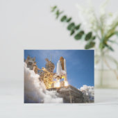 Space Shuttle Atlantis startet STS-132 Mission Postkarte (Stehend Vorderseite)