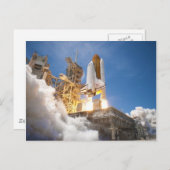 Space Shuttle Atlantis startet STS-132 Mission Postkarte (Vorne/Hinten)