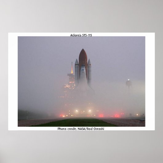 Space Shuttle Atlantis - STS-115 Poster (Vorne)