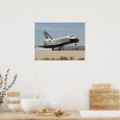 Space Shuttle Atlantis (STS-117) Poster (Küche)