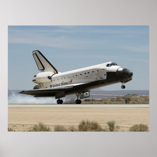 Space Shuttle Atlantis (STS-117) Poster (Vorne)