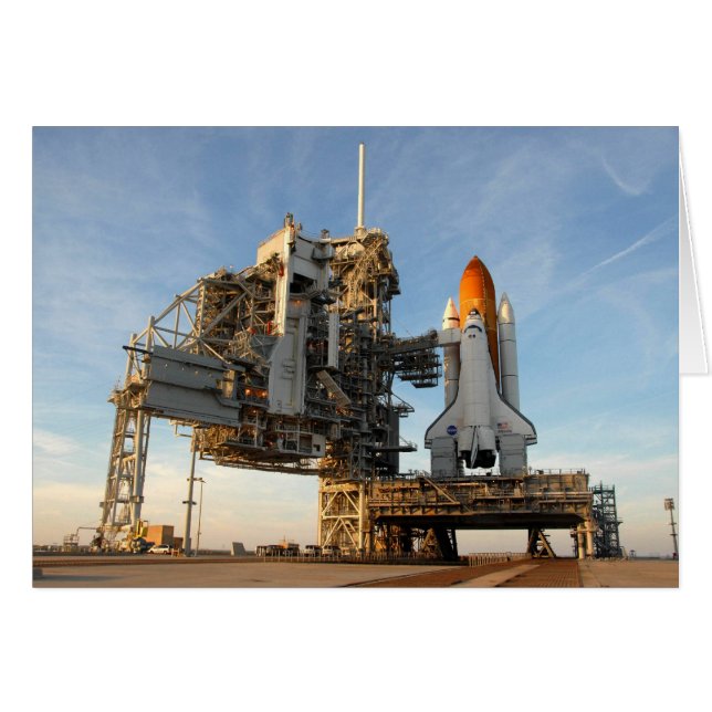Space Shuttle Atlantis (STS-122) - Ladestation (Vorderseite (Horizontal))