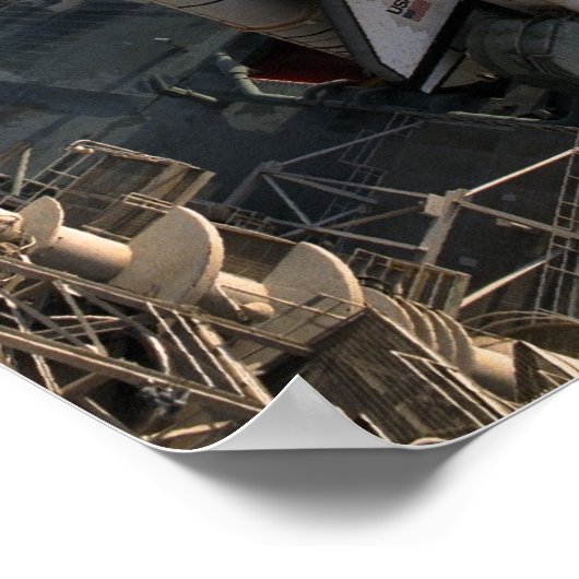 Space Shuttle Atlantis (STS-86) Poster (Ecke)