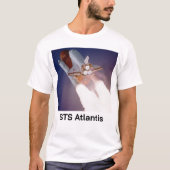 Space Shuttle Atlantis T-Shirt (Vorderseite)