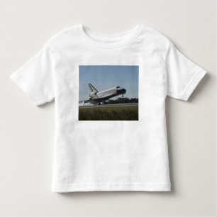 Space Shuttle Atlantis Touchs 2 Kleinkind T-shirt