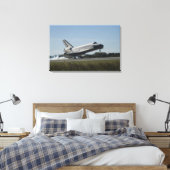 Space Shuttle Atlantis Touchs 2 Leinwanddruck (Insitu (Schlafzimmer))
