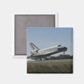 Space Shuttle Atlantis Touchs 2 Magnet (Vorderseite/Rückseite)