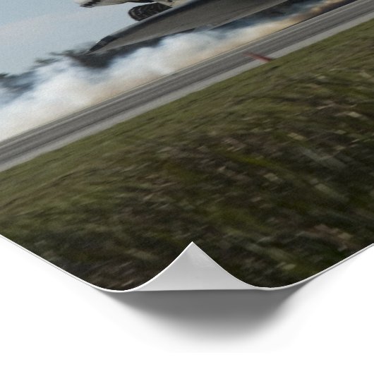 Space Shuttle Atlantis Touchs 2 Poster (Ecke)