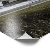 Space Shuttle Atlantis Touchs ab 5 Fotodruck (Ecke)