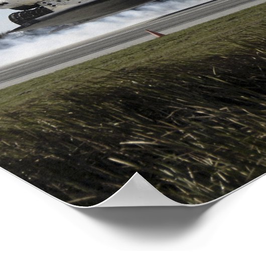 Space Shuttle Atlantis Touchs ab 5 Poster (Ecke)