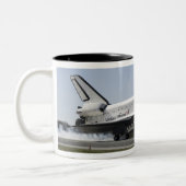 Space Shuttle Atlantis Touchs ab 5 Zweifarbige Tasse (Links)