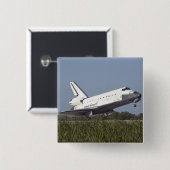 Space Shuttle Atlantis Touchs auf der Start-und La Button (Vorne & Hinten)