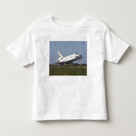 Space Shuttle Atlantis Touchs auf der Start-und La Kleinkind T-shirt (Vorderseite)