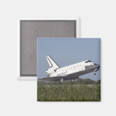 Space Shuttle Atlantis Touchs auf der Start-und La Magnet (Vorderseite/Rückseite)