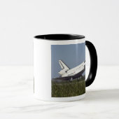 Space Shuttle Atlantis Touchs auf der Start-und La Tasse (VorderseiteRechts)