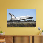 Space Shuttle Atlantis Touchs runter Leinwanddruck (Insitu (Wohnzimmer))