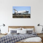 Space Shuttle Atlantis Touchs runter Leinwanddruck (Insitu (Schlafzimmer))