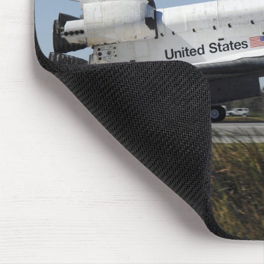 Space Shuttle Atlantis Touchs runter Mousepad (Ecke)