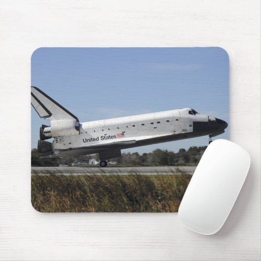 Space Shuttle Atlantis Touchs runter Mousepad (Mit Mouse)