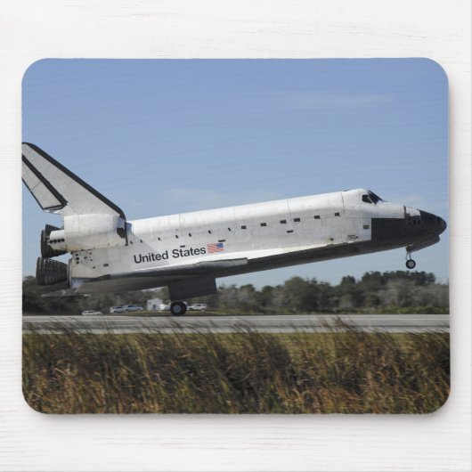 Space Shuttle Atlantis Touchs runter Mousepad (Vorne)