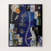 Space Shuttle Atlantis Tribute Jigsaw Puzzle (Vertikal)
