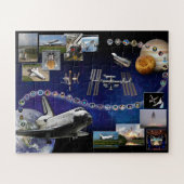 Space Shuttle Atlantis Tribute Jigsaw Puzzle (Horizontal)