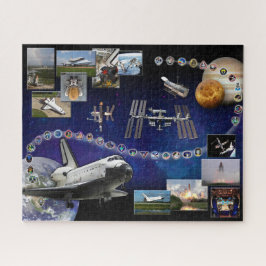 Space Shuttle Atlantis Tribute Puzzle