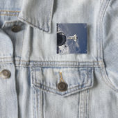 Space Shuttle Atlantis und ein russisches Raumschi Button (Beispiel)