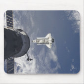 Space Shuttle Atlantis und ein russisches Raumschi Mousepad (Vorne)